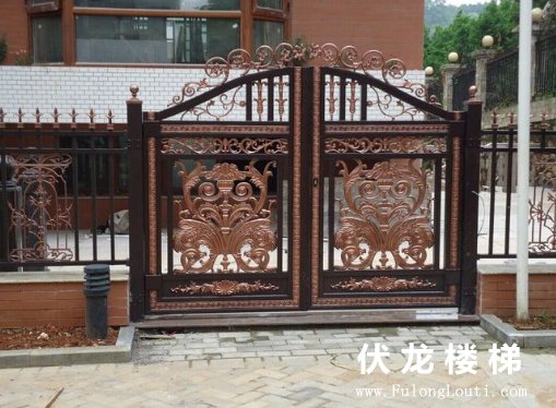铝艺庭院大门