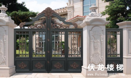 别墅庭院大门设计
