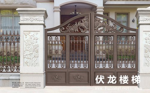 别墅庭院大门效果图