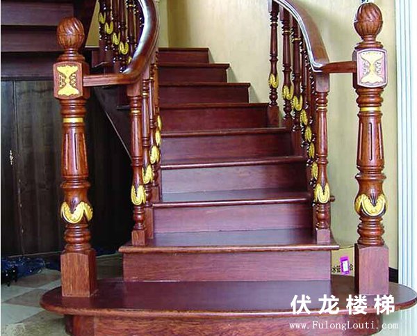 三亚实木楼梯定做
