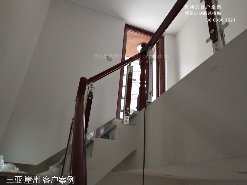 玻璃扶手,玻璃楼梯扶手,三亚,海南楼梯