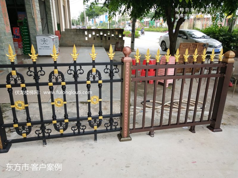 东方,铝艺护栏,铝合金护栏,庭院护栏,海南案例