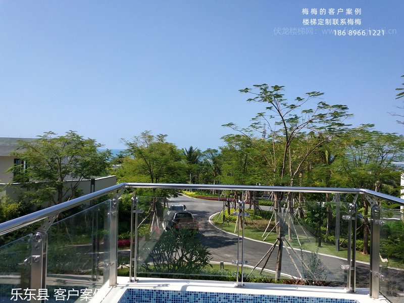 玻璃扶手,玻璃楼梯扶手,乐东,海南楼梯