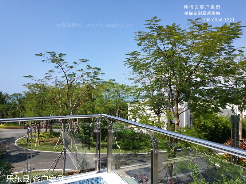 玻璃扶手,玻璃楼梯扶手,乐东,海南楼梯