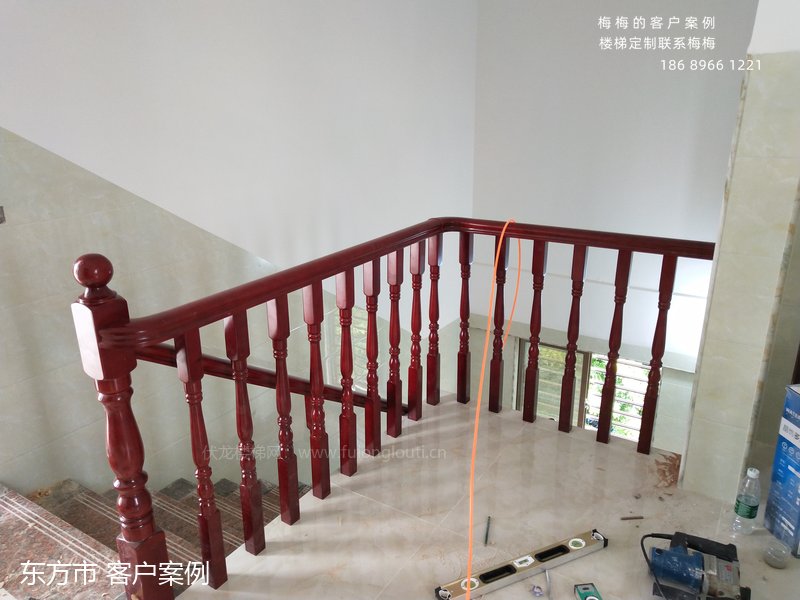 实木扶手,圆小柱
