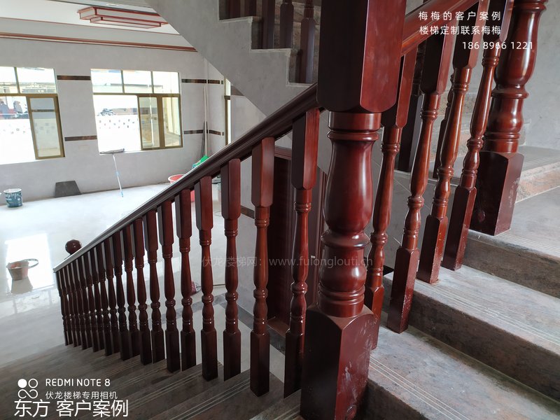 菠萝格扶手,菠萝格楼梯扶手,东方,海南楼梯