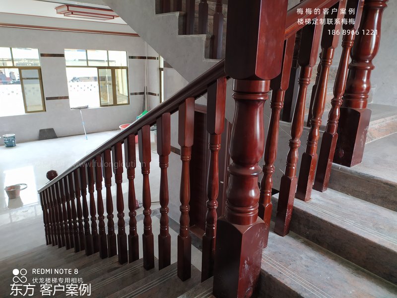 菠萝格扶手,菠萝格楼梯扶手,东方,海南楼梯