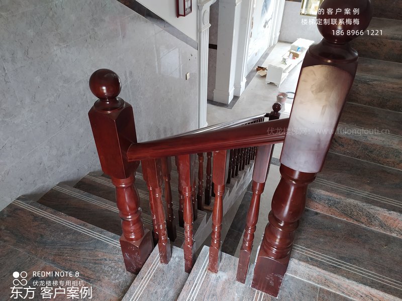 菠萝格扶手,菠萝格楼梯扶手,东方,海南楼梯