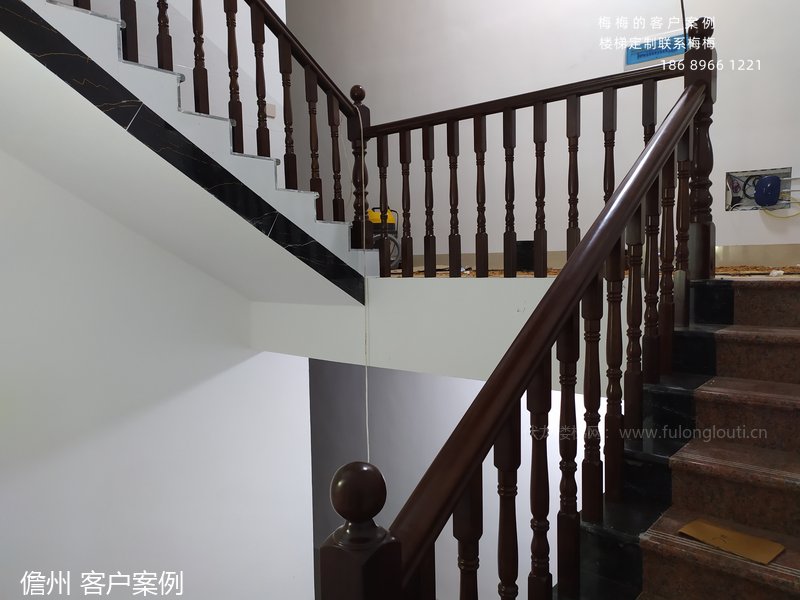 菠萝格扶手,菠萝格楼梯扶手,儋州,海南楼梯