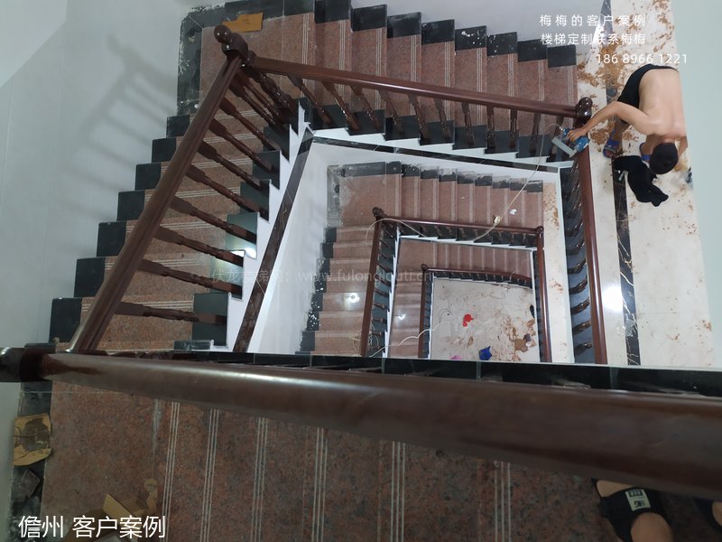 菠萝格扶手,菠萝格楼梯扶手,儋州,海南楼梯