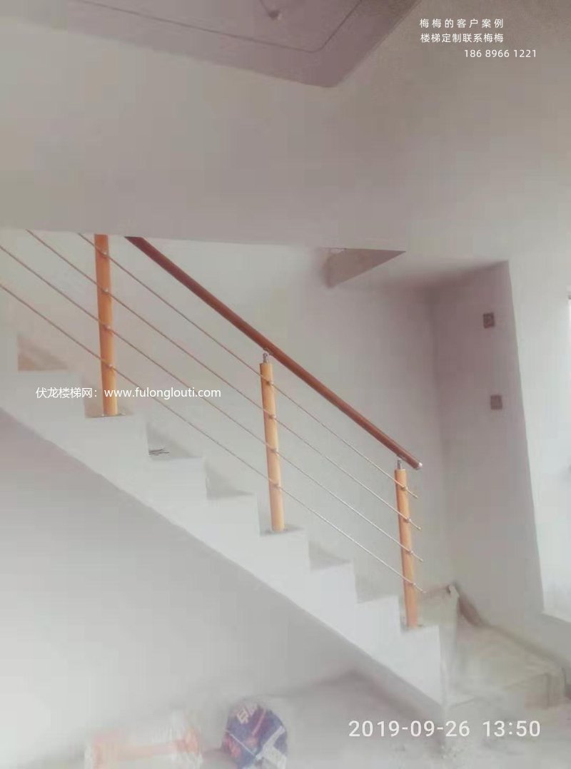 钢木拉丝扶手款式效果展示