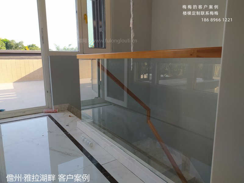 玻璃扶手,玻璃楼梯扶手,儋州,雅拉湖畔,海南楼梯