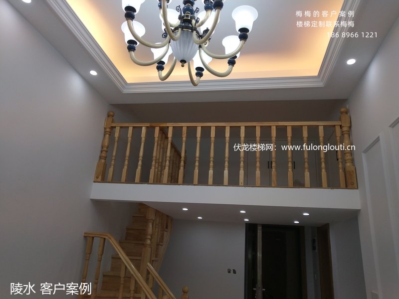 陵水原木整梯案例