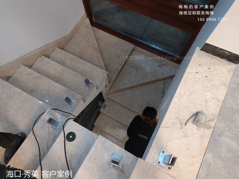 玻璃扶手,玻璃楼梯扶手,海口,海南楼梯