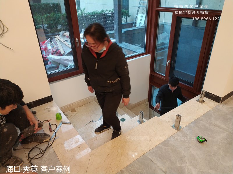 玻璃扶手,玻璃楼梯扶手,海口,海南楼梯